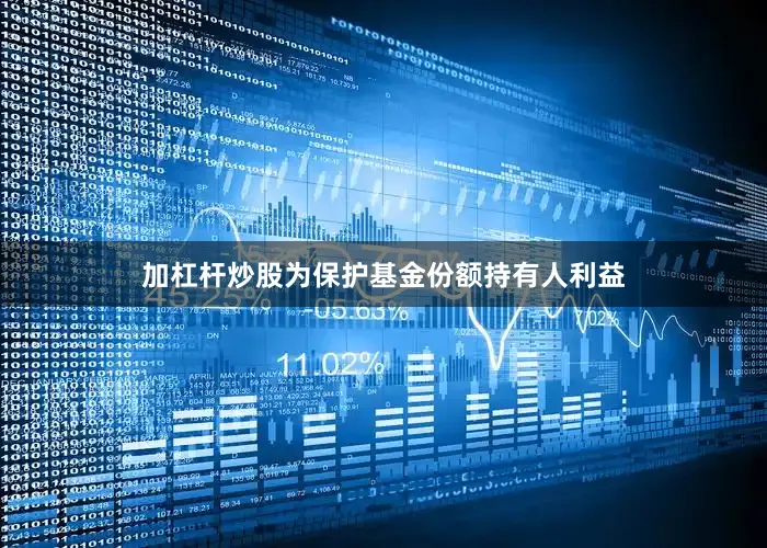 加杠杆炒股为保护基金份额持有人利益
